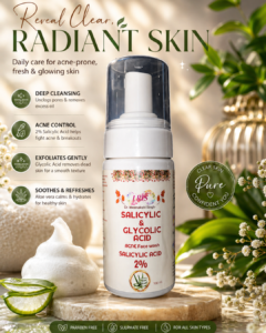 Salicylic & Glycolic Acid Acne Face Wash